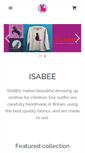 Mobile Screenshot of isabee.co.uk